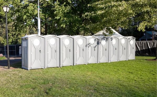 we provide regular cleaning and maintenance services throughout the duration of your event to ensure that our special event portable restrooms remain clean and sanitary